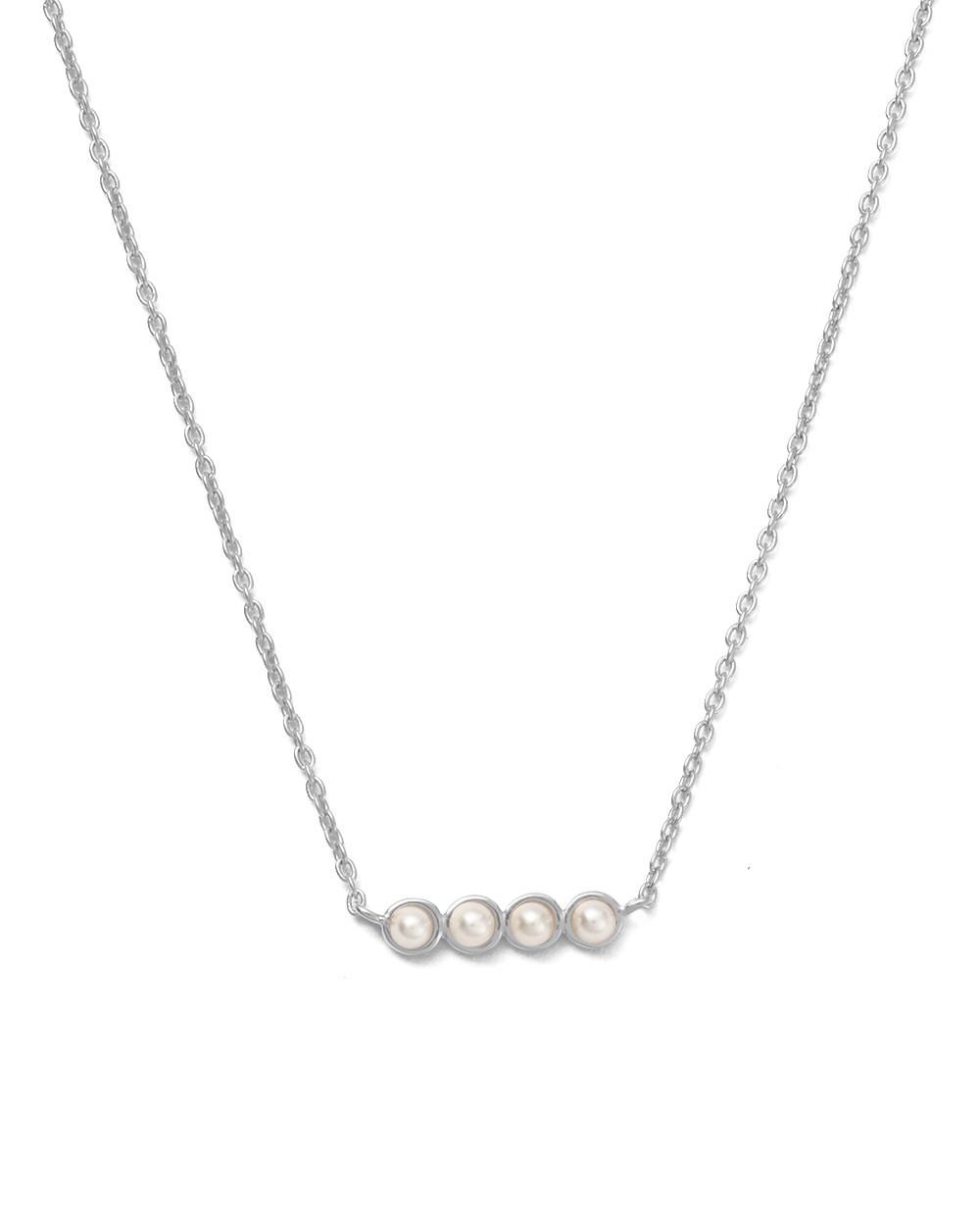 ALCHEMISE PEARL NECKLACE (STERLING SILVER)