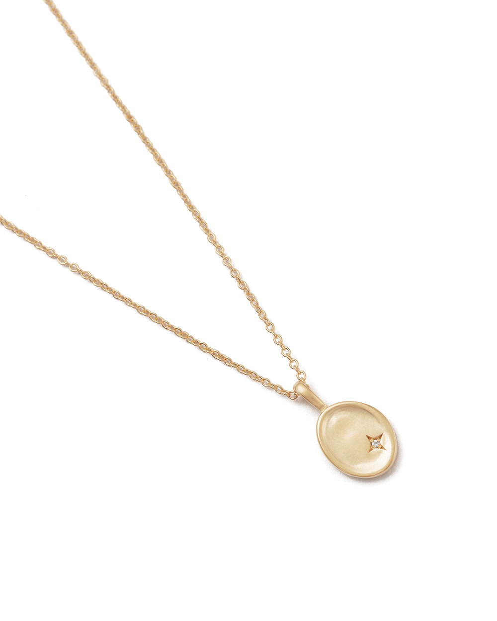 ALIGN NECKLACE (18K GOLD VERMEIL)