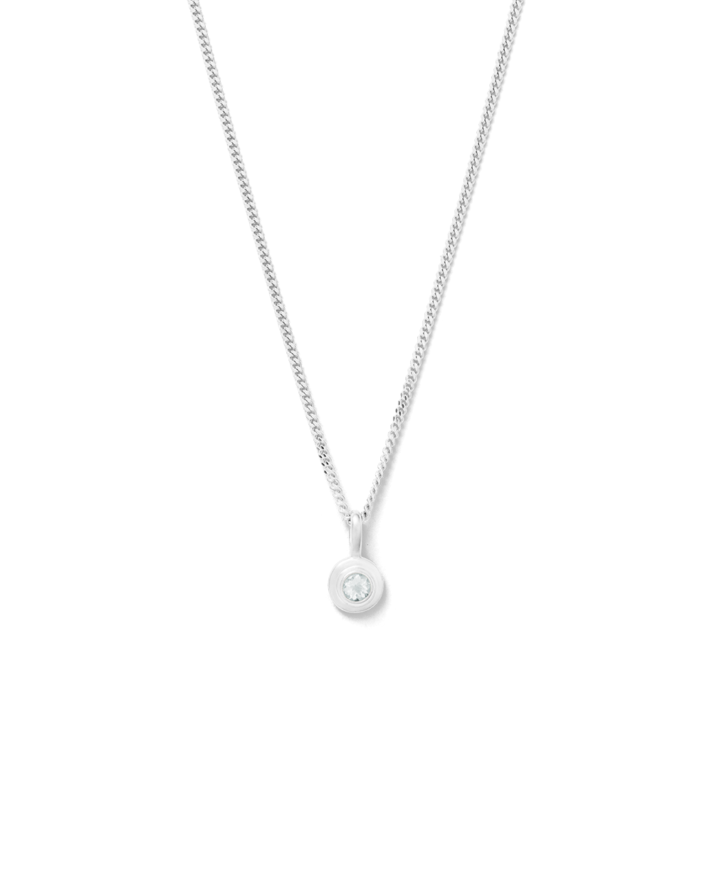 Buy Minimal Cluster Sterling Silver Chain Necklace by Mannash™ Jewellery