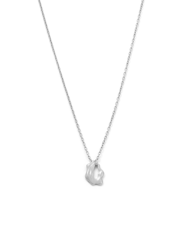 AQUARIUS STAR SIGN NECKLACE (STERLING SILVER) IMAGE 1