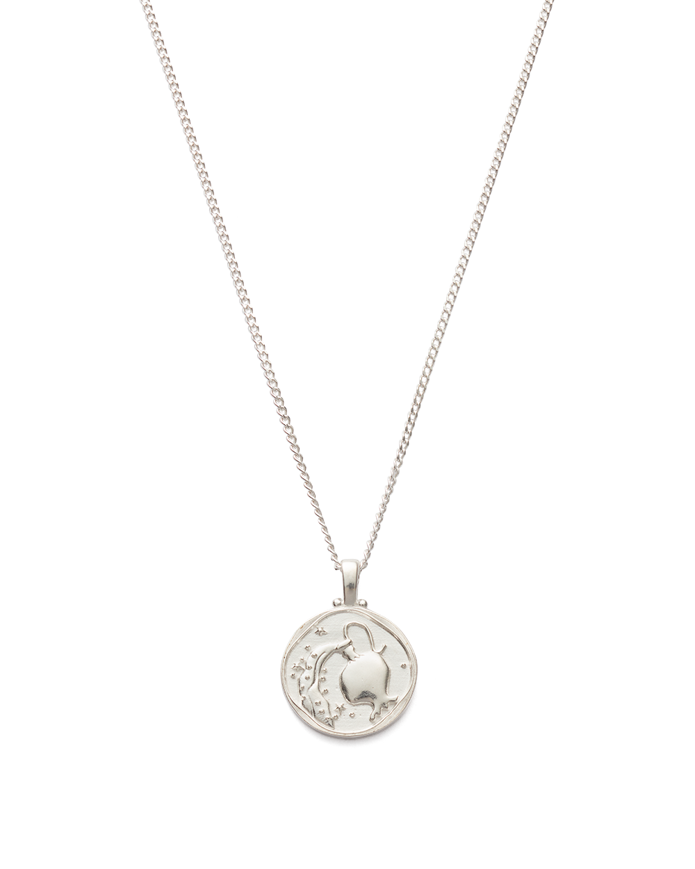ZODIAC NECKLACE (STERLING SILVER) IMAGE 1