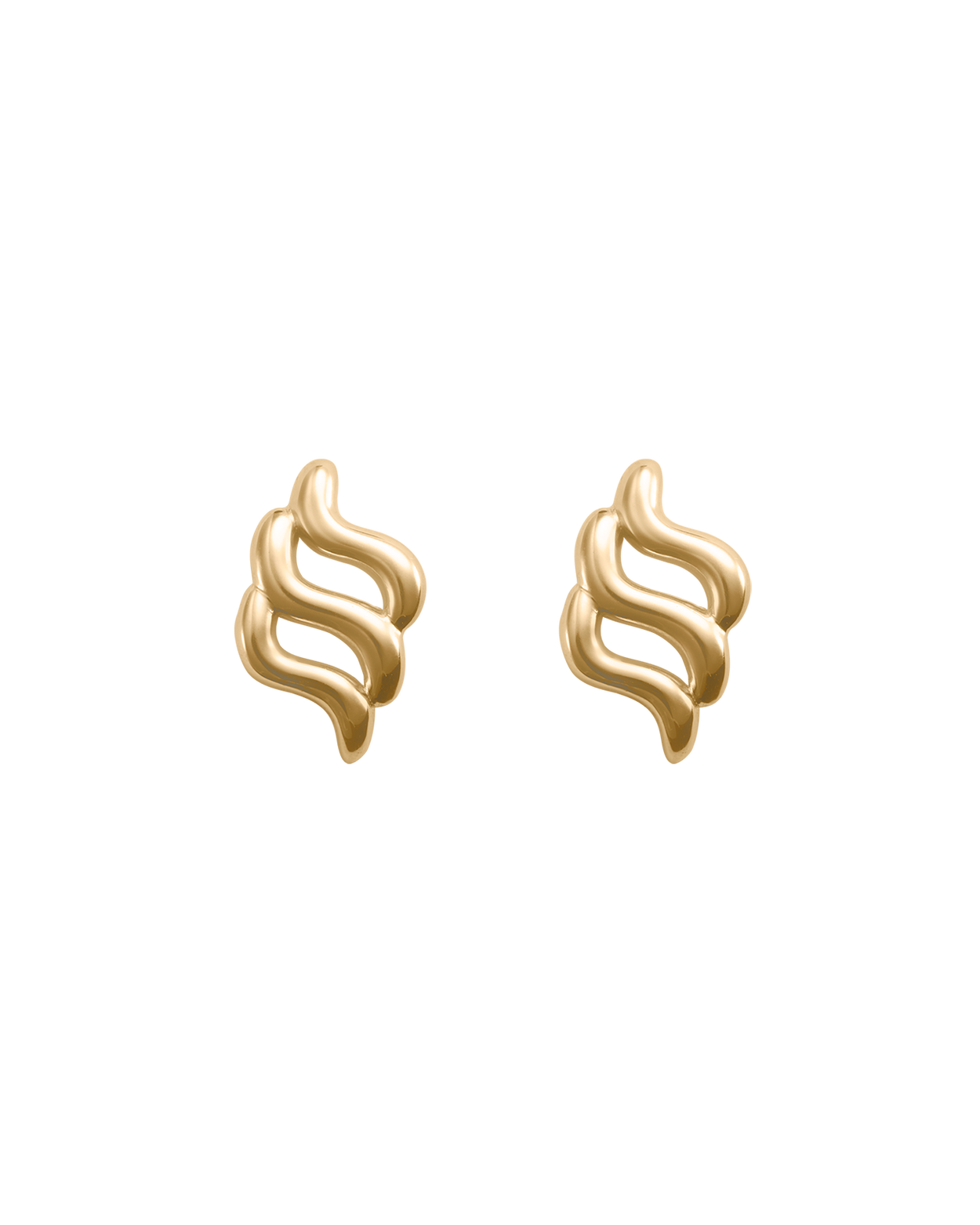 ARISE OVERSIZED STUDS (18K GOLD PLATED)