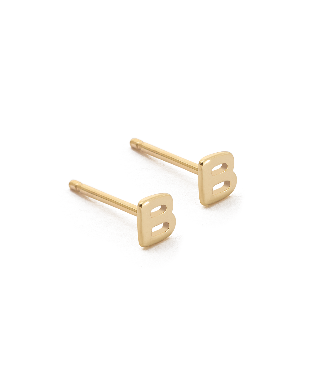 INITIAL EARRINGS 9K GOLD KIRSTIN ASH United States