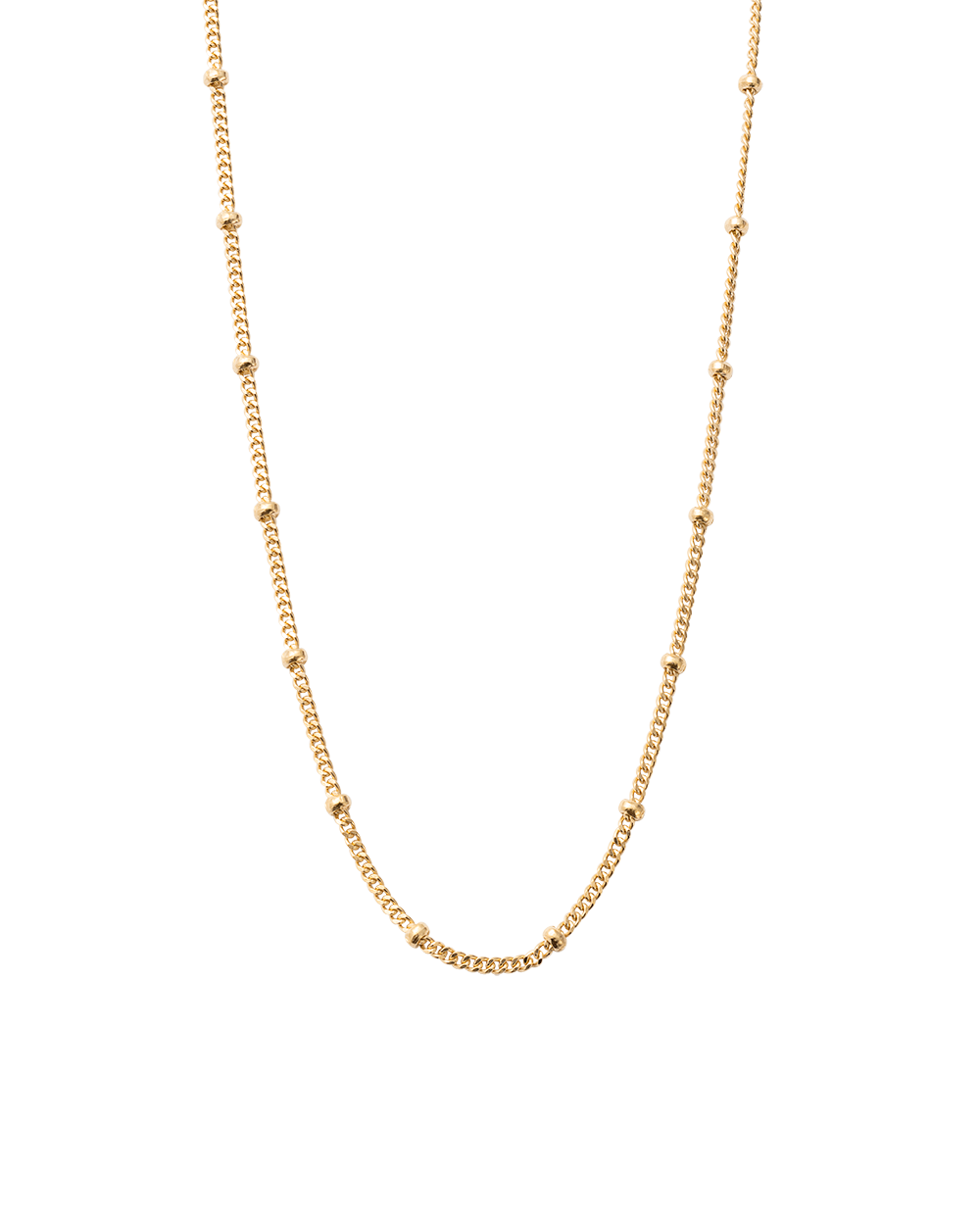 HORIZON CHAIN NECKLACE (18K GOLD PLATED) – KIRSTIN ASH (United States)