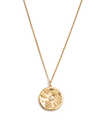 BY THE SEA COIN NECKLACE (18K GOLD VERMEIL) - IMAGE 1