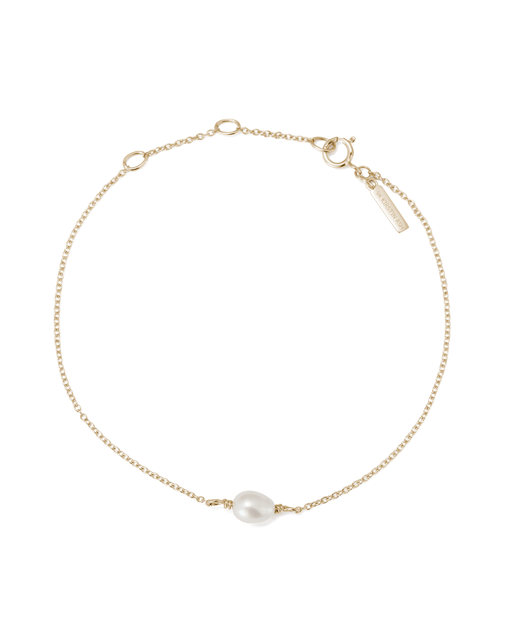 CLASSIC PEARL BRACELET (9K GOLD)