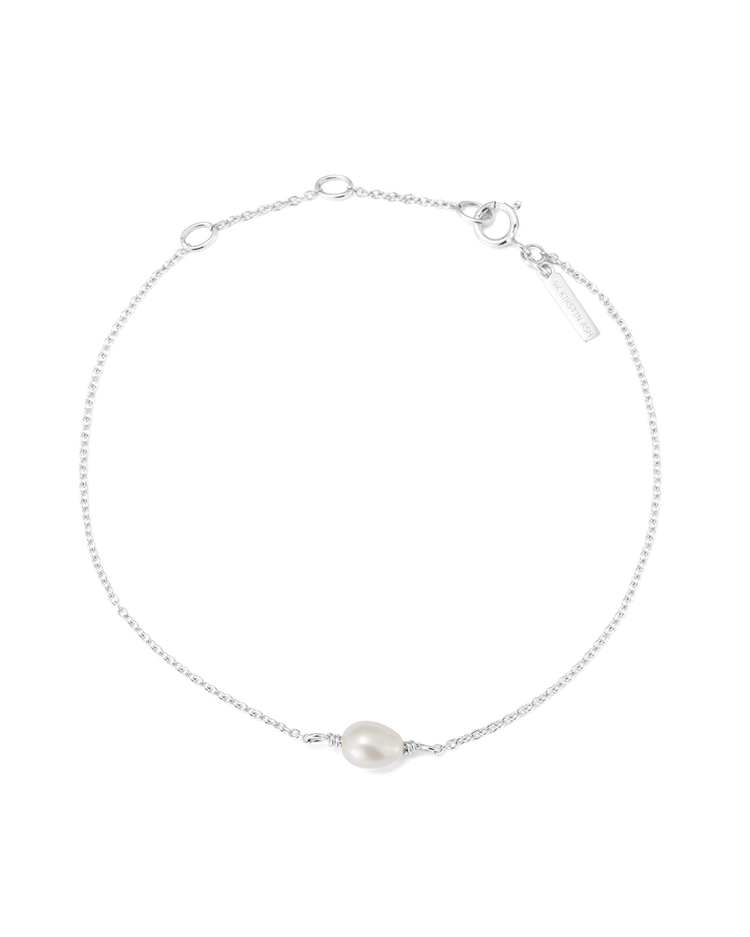 CLASSIC PEARL BRACELET (STERLING SILVER) IMAGE 1