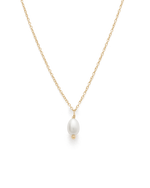 CLASSIC PEARL NECKLACE (9K GOLD)