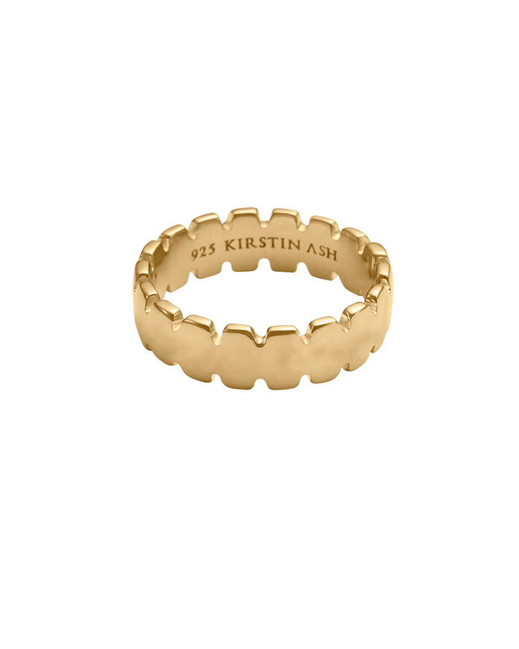 COLLIDE RING (18K GOLD PLATED) IMAGE 1