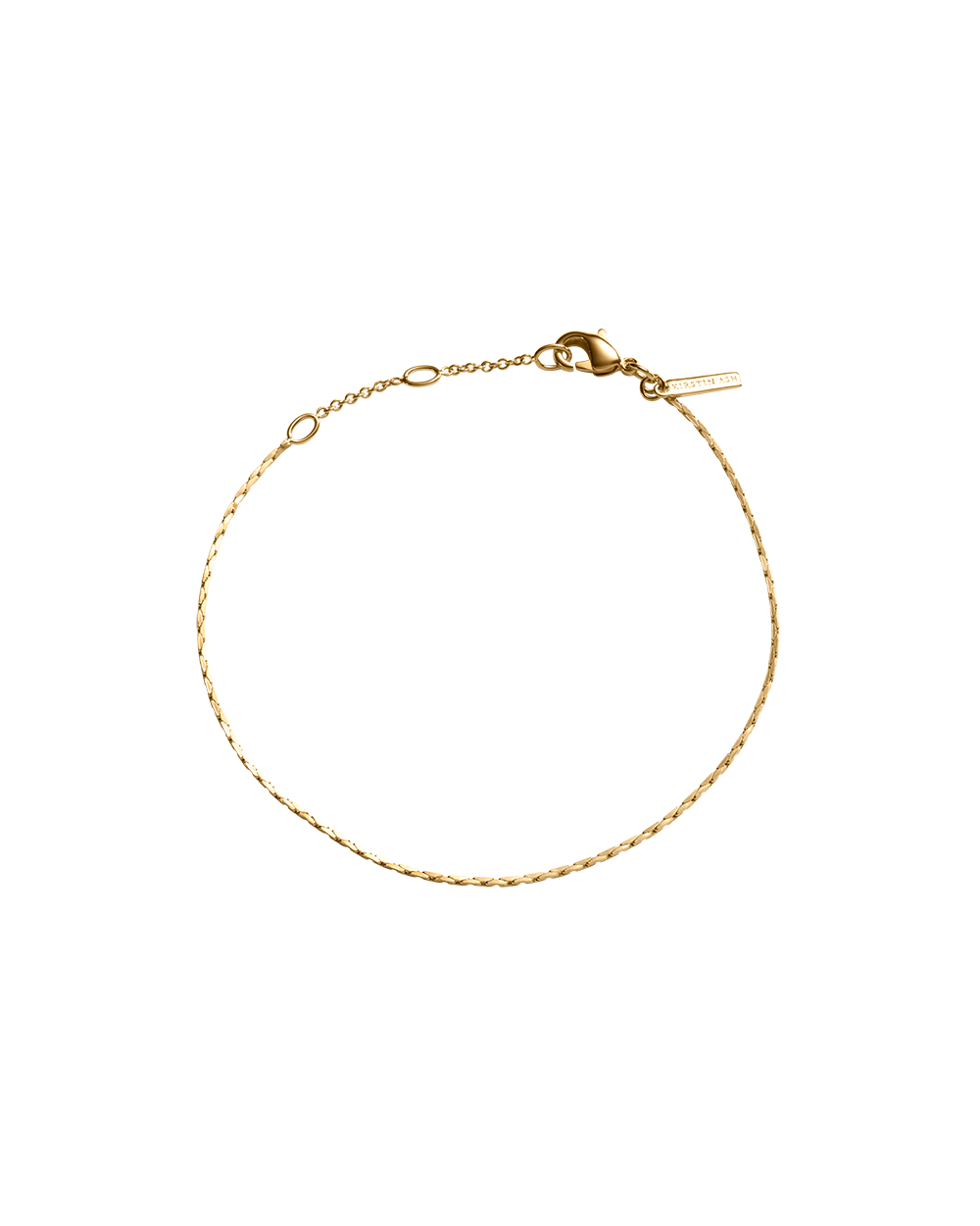 DUALITY CHAIN BRACELET (18K GOLD PLATED)