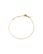 DUALITY CHAIN BRACELET (18K GOLD PLATED)