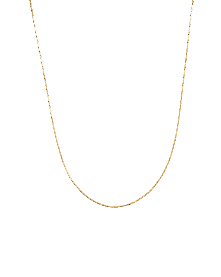 DUALITY CHAIN NECKLACE (18K GOLD PLATED)
