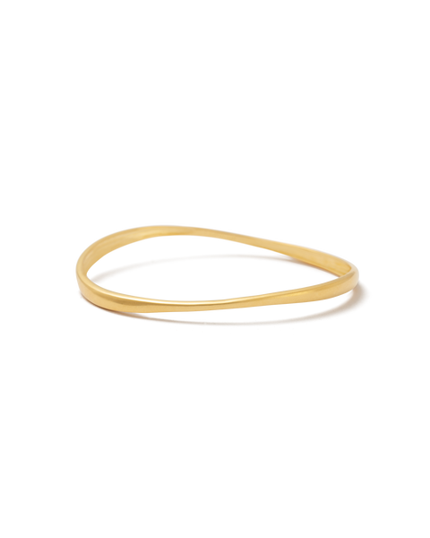 h'eres　GEN NEUTRAL BANGLE echo-bangle-18k-gold-plated-