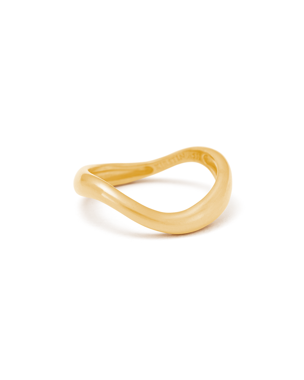 WAVE RING (18K GOLD VERMEIL) – KIRSTIN ASH (United States)