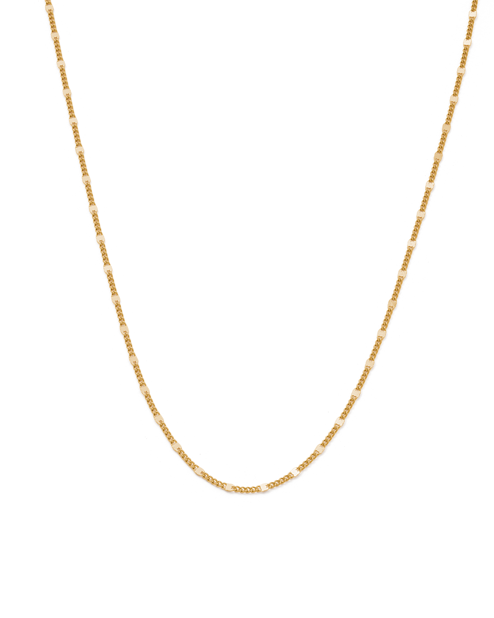 HORIZON CHAIN NECKLACE (18K GOLD PLATED) – KIRSTIN ASH (United States)