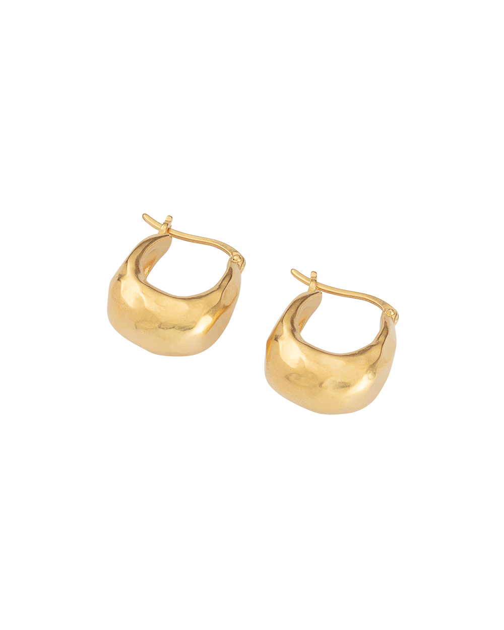 ESSENCE HOOPS SMALL (18K GOLD PLATED) – KIRSTIN ASH (United States)