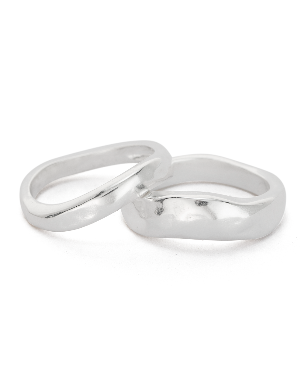 ESSENCE STACKING RING SET (STERLING SIlVER) IMAGE 1