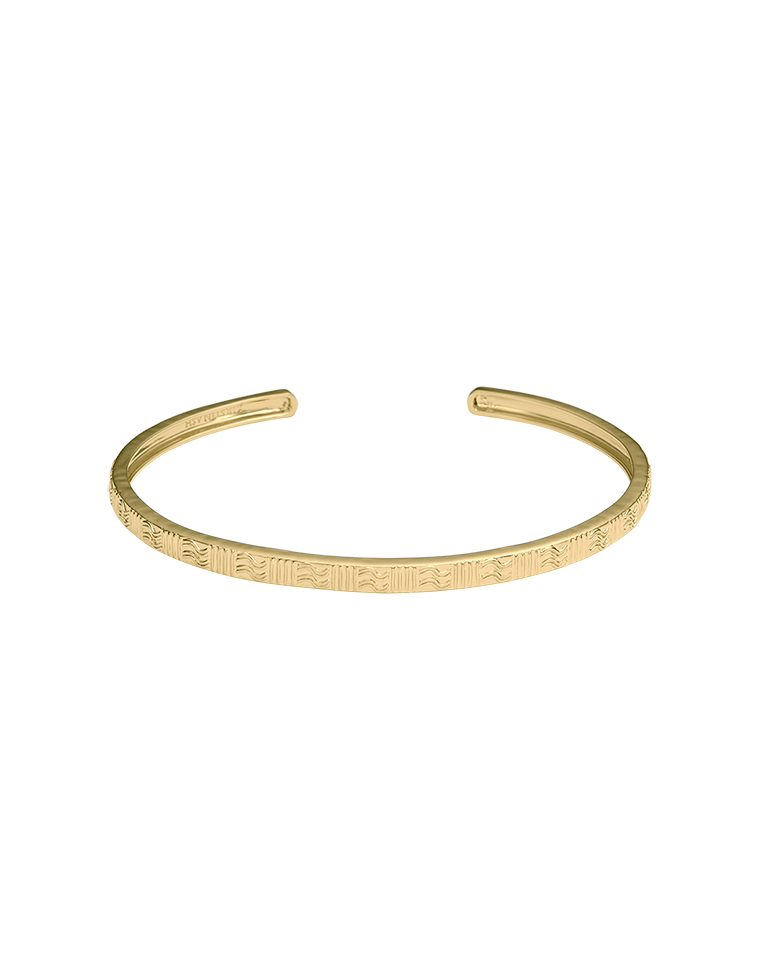 GLISTEN CUFF (18K GOLD PLATED)