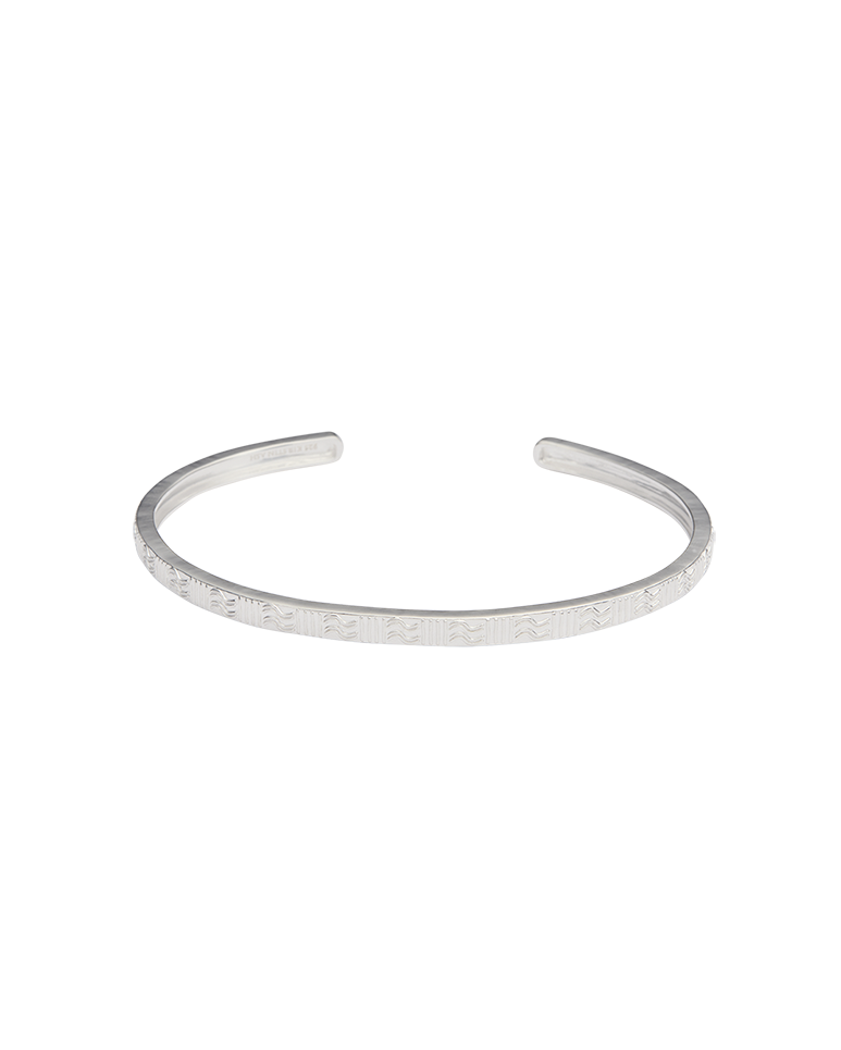 GLISTEN CUFF (STERLING SILVER)