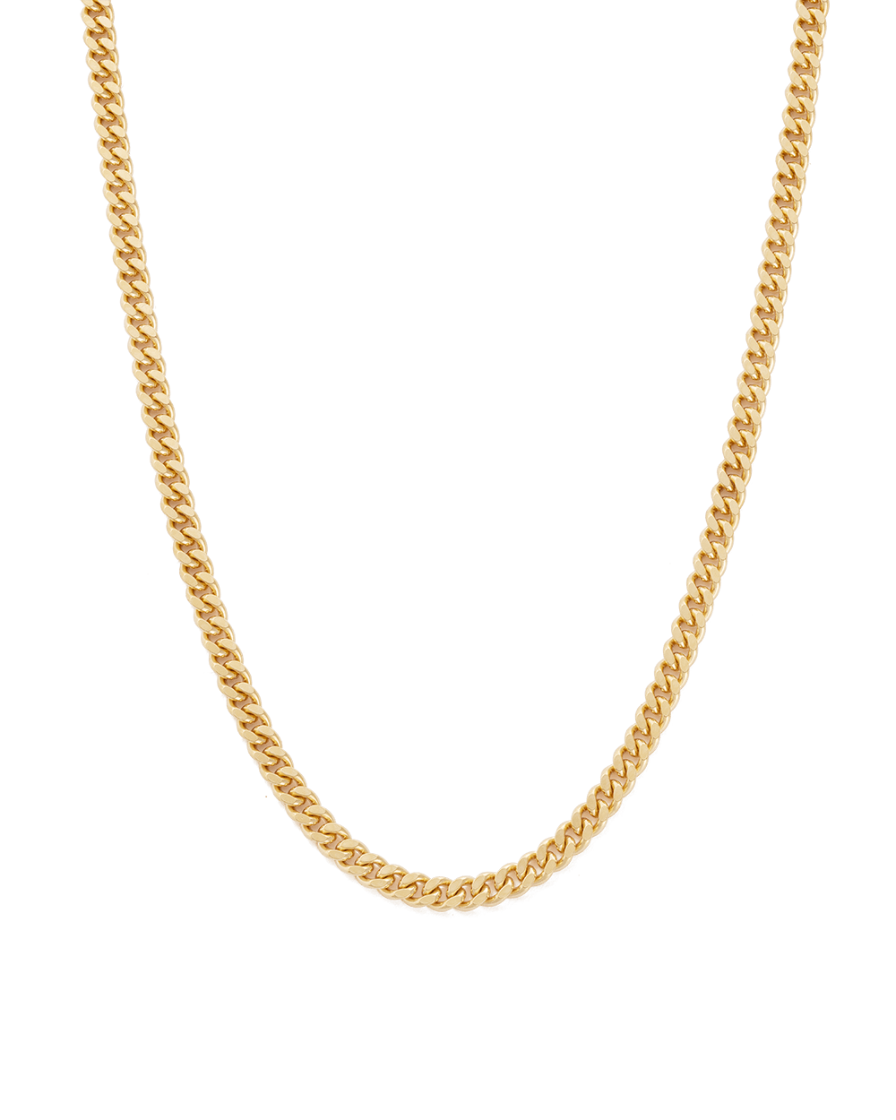 GLOW CHAIN NECKLACE (18K GOLD PLATED) - IMAGE 1