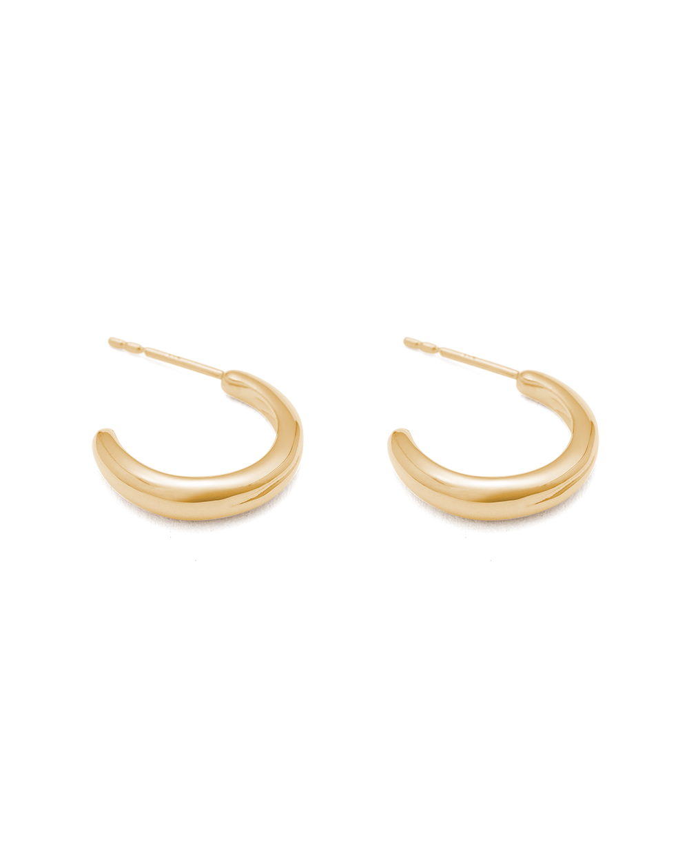 GRACE INFINITY HOOPS (18K GOLD PLATED)