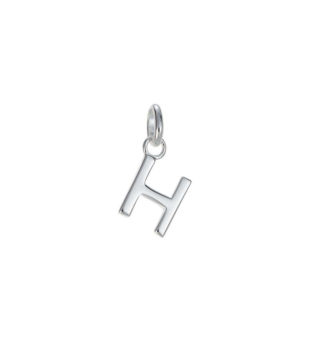 OUTLINE INITIAL A-Z (STERLING SILVER) IMAGE 13
