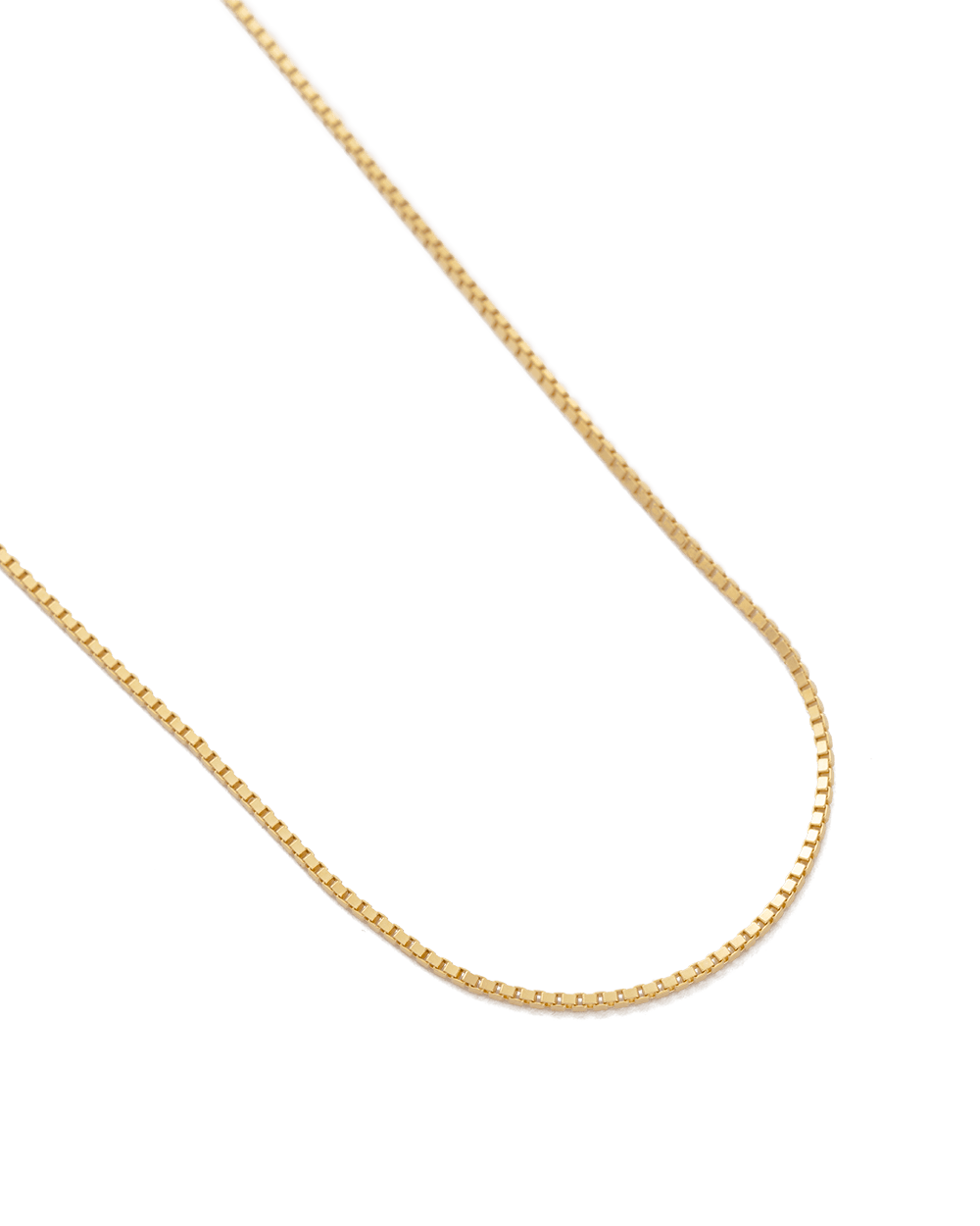 INTERTWINE CHAIN NECKLACE (18K GOLD PLATED) - IMAGE 4