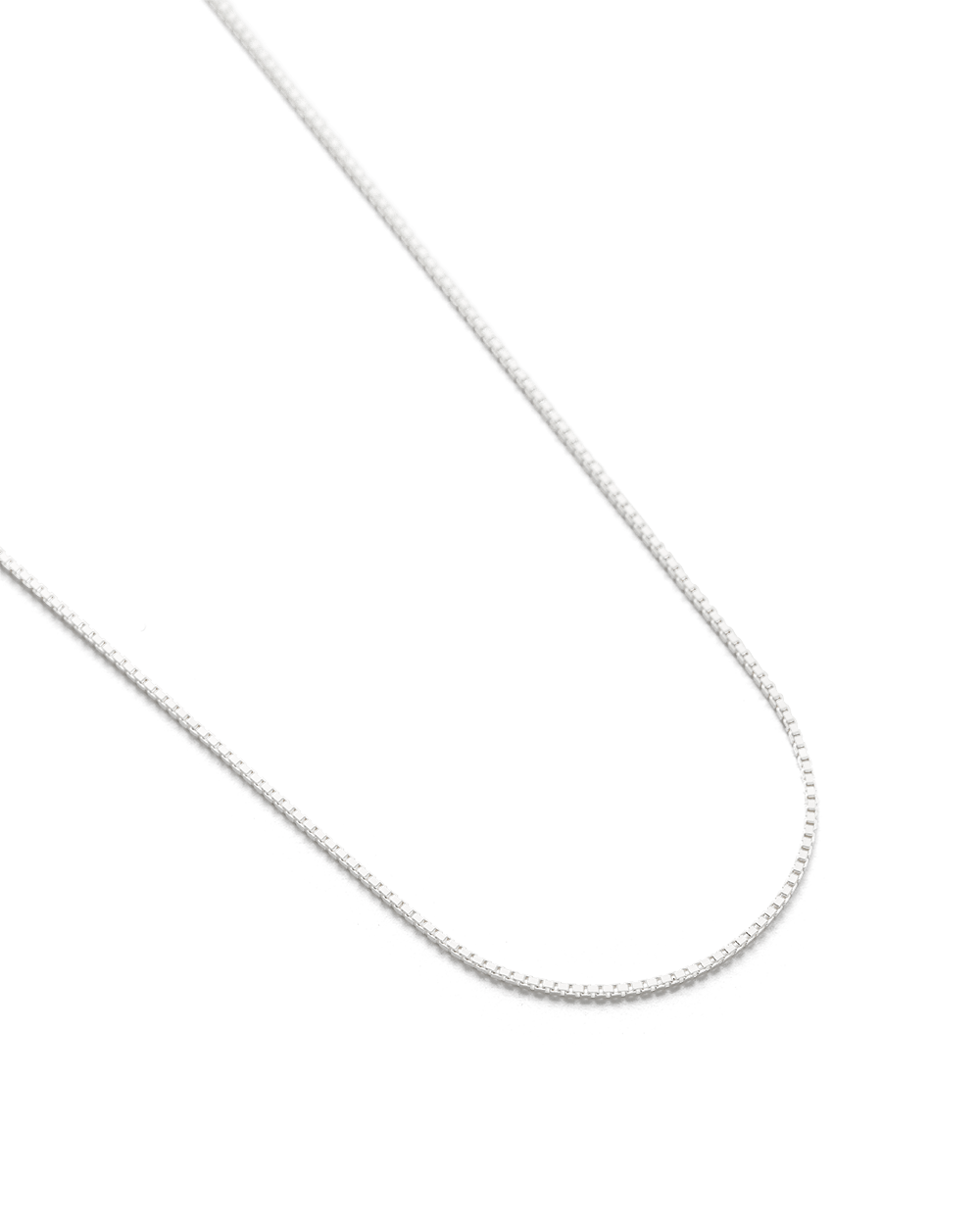 INTERTWINE CHAIN NECKLACE (STERLING SILVER) - IMAGE 4