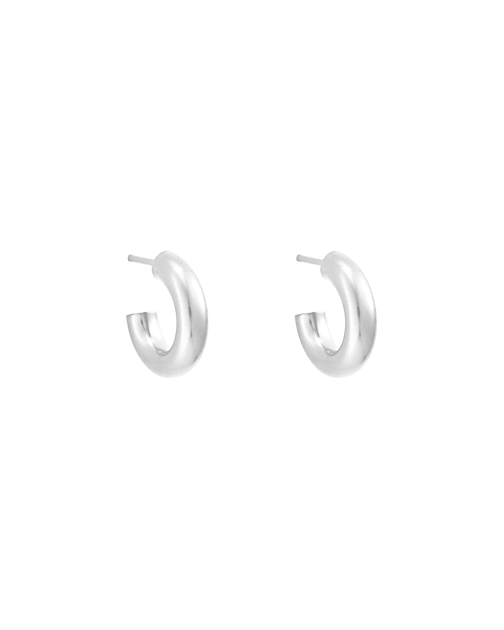 JARDIN HOOPS SMALL (STERLING SILVER) IMAGE 1