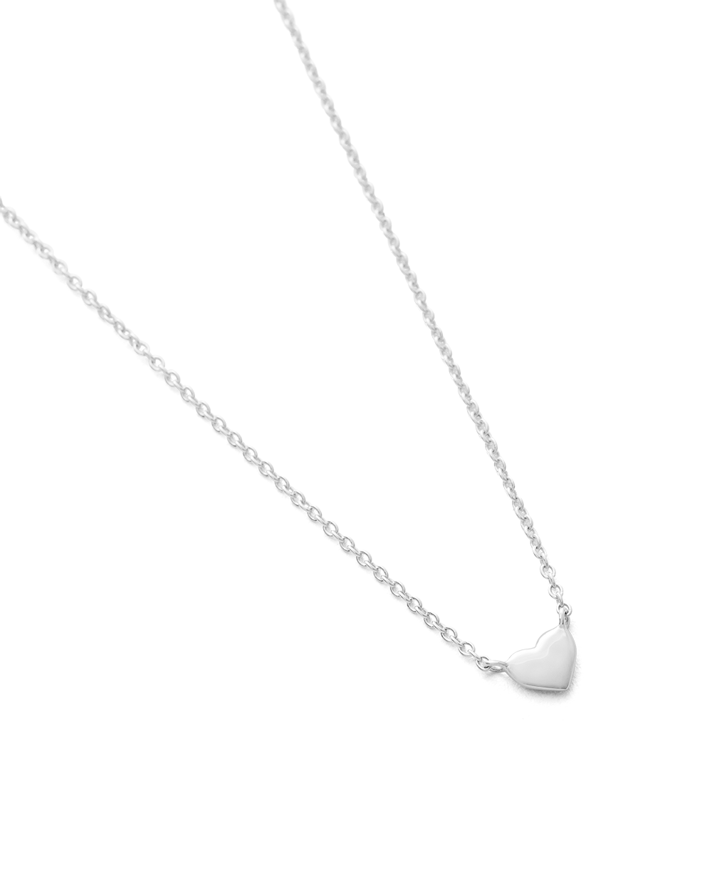 L'AMOUR HEART NECKLACE (STERLING SILVER)