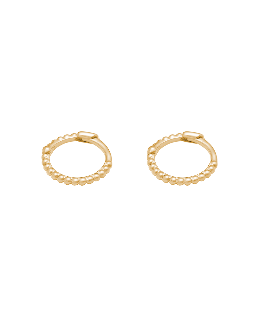 L'AMOUR HOOPS (18K GOLD PLATED)