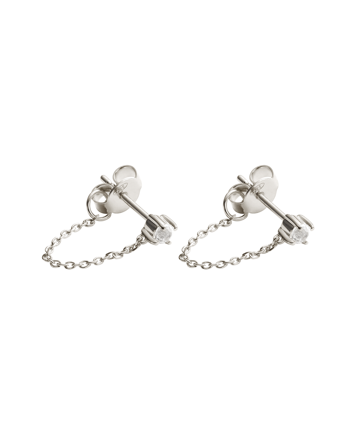 LUMEN CHAIN STUDS (STERLING SILVER)