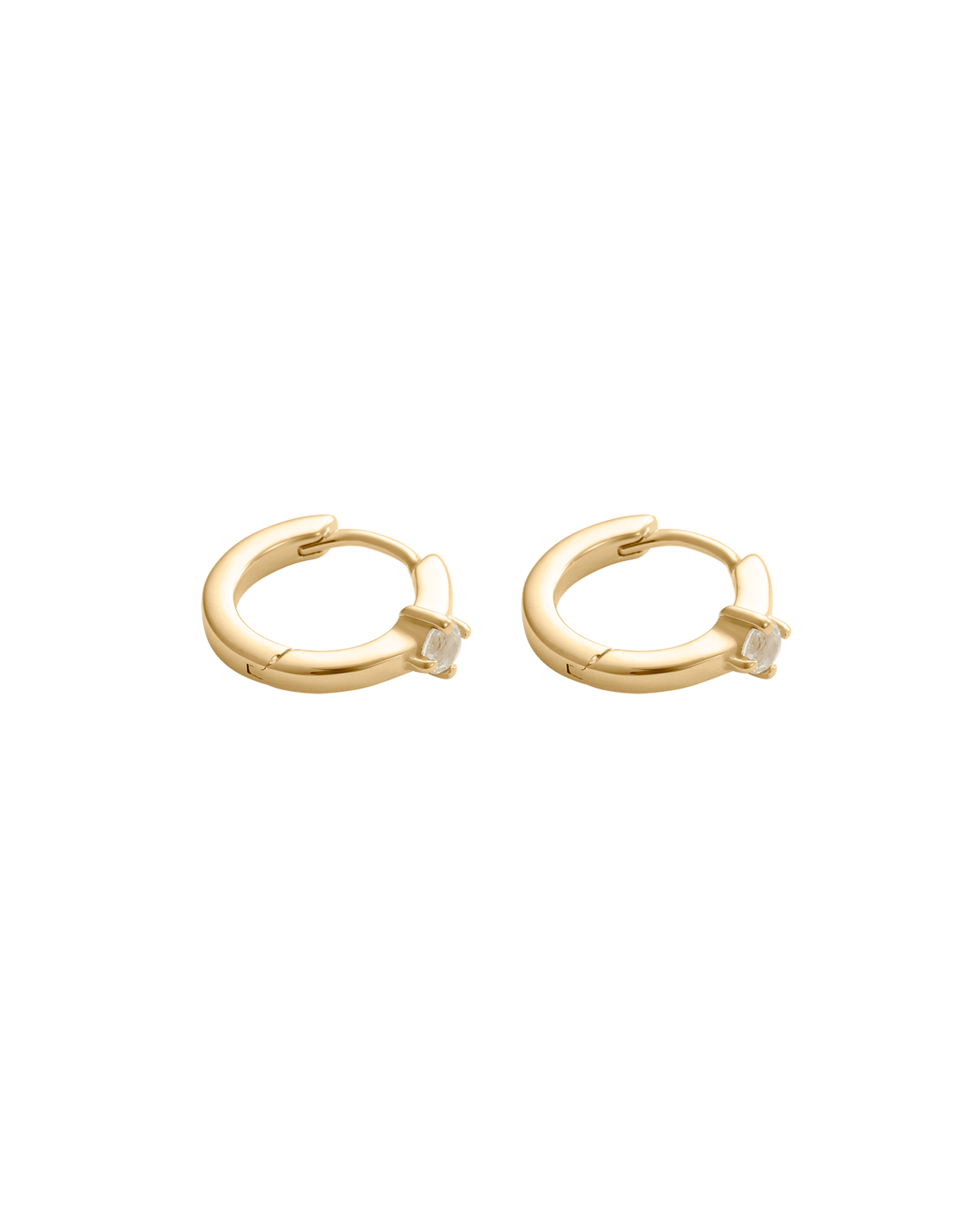 LUMEN HUGGIES (18K GOLD PLATED)