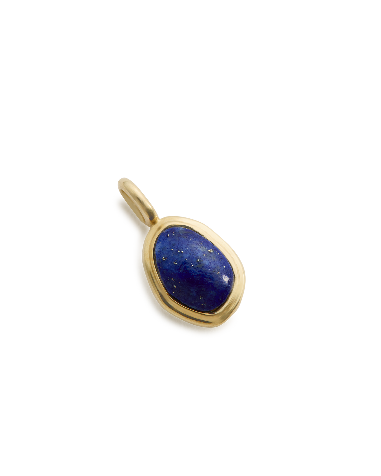 LUMINOUS LAPIS CHARM (9K GOLD)