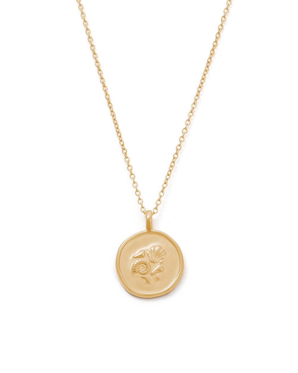 【KIRSTIN ASH】TRUE NORTH COIN NECKLACE★刻印無料!! TRUE-NORTH-COIN-NECKLACE-FRONT