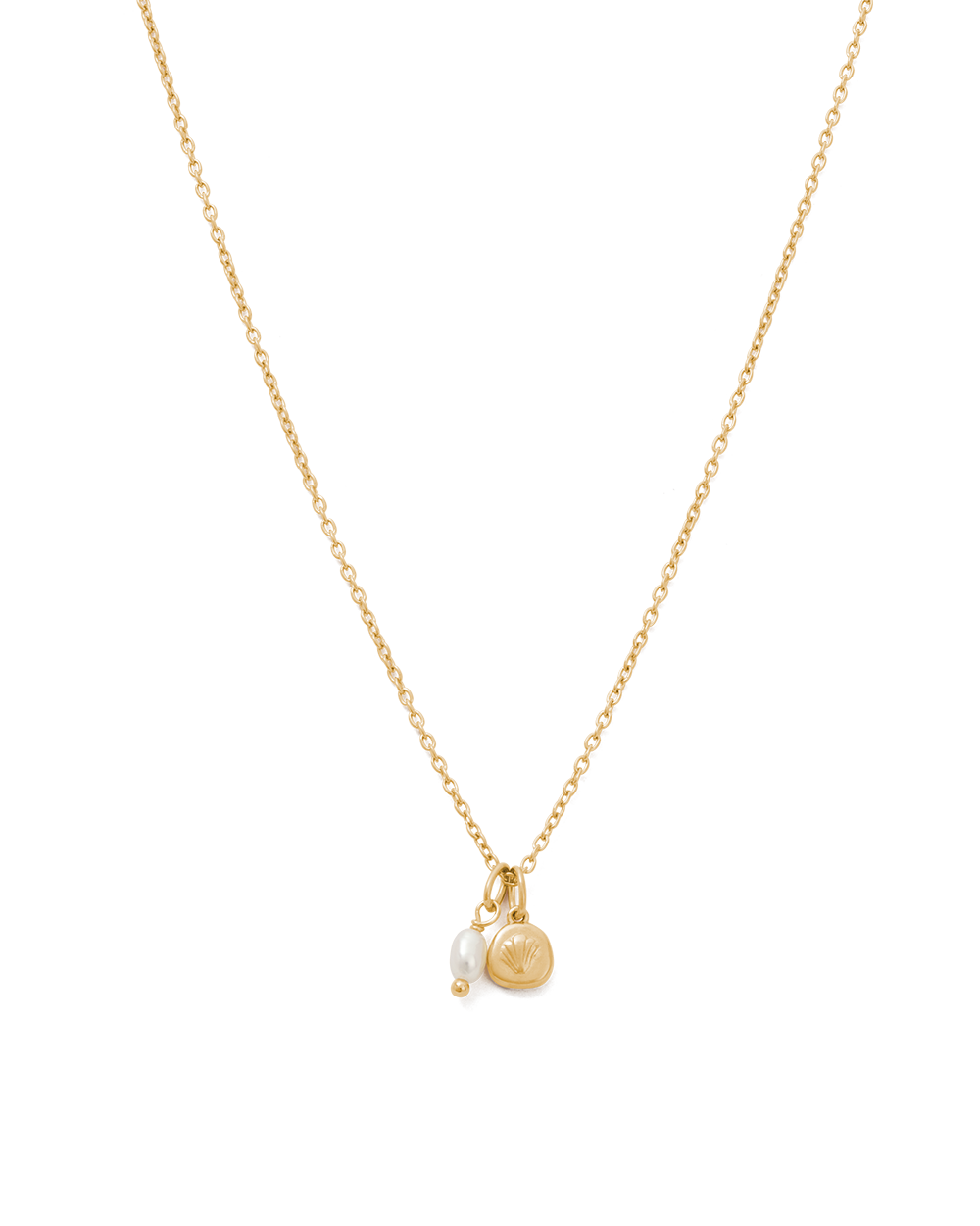 MEMOIR PEARL NECKLACE (18K GOLD VERMEIL)