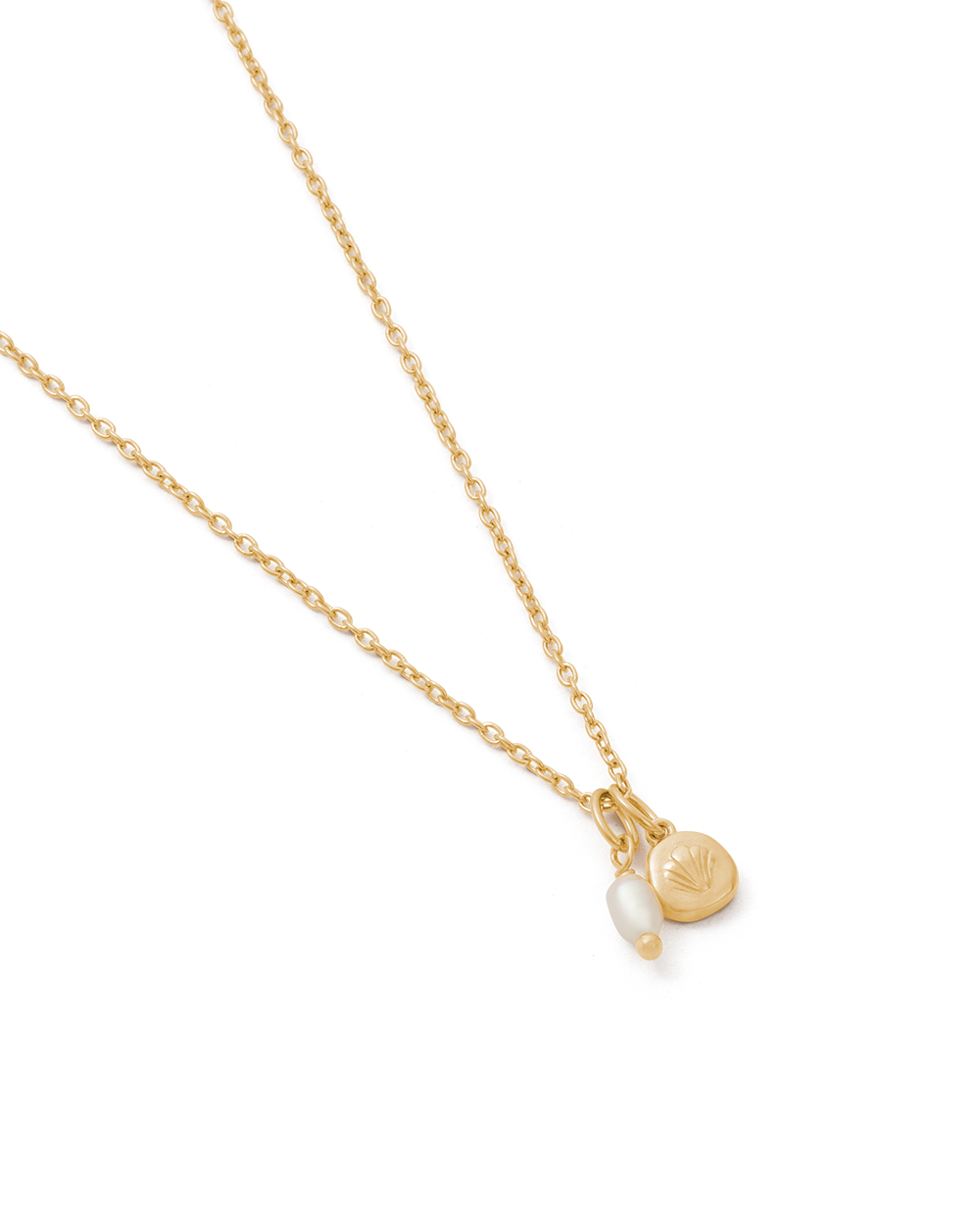 MEMOIR PEARL NECKLACE (18K GOLD VERMEIL)