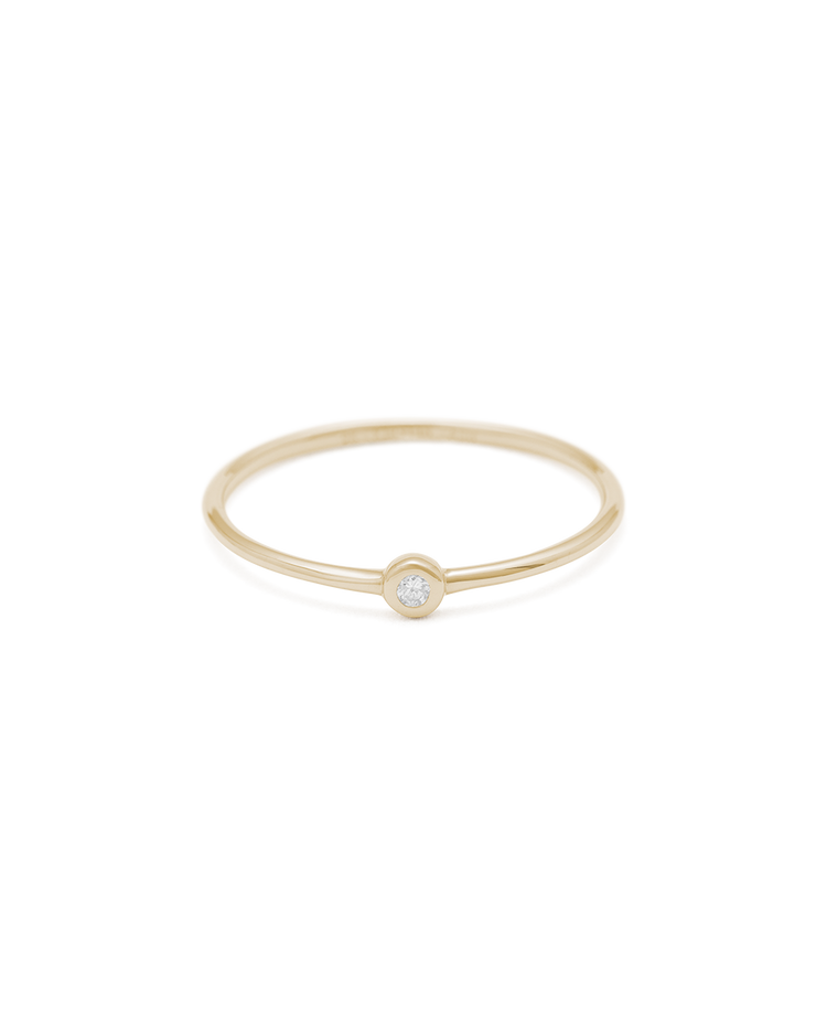 PETITE DIAMOND RING (9K GOLD)