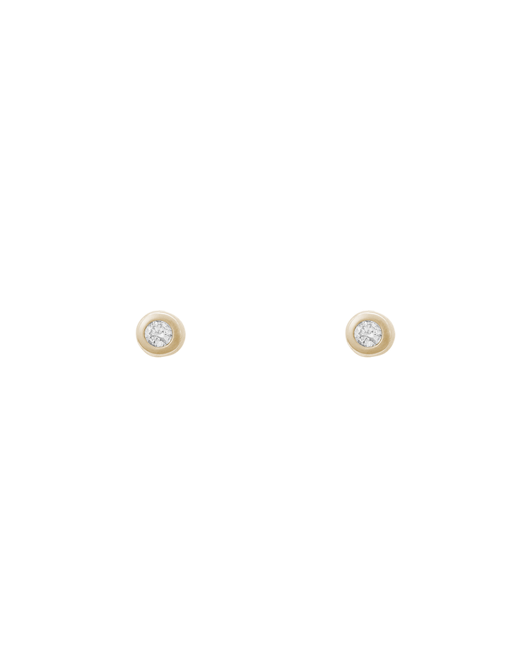 PETITE DIAMOND STUDS (9K GOLD)