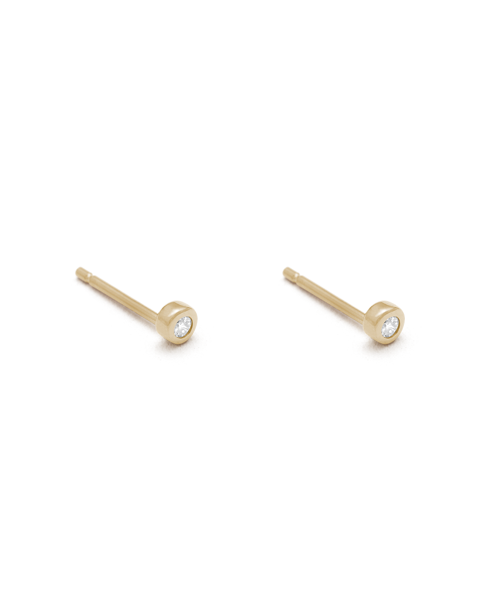 PETITE DIAMOND STUDS (9K GOLD)