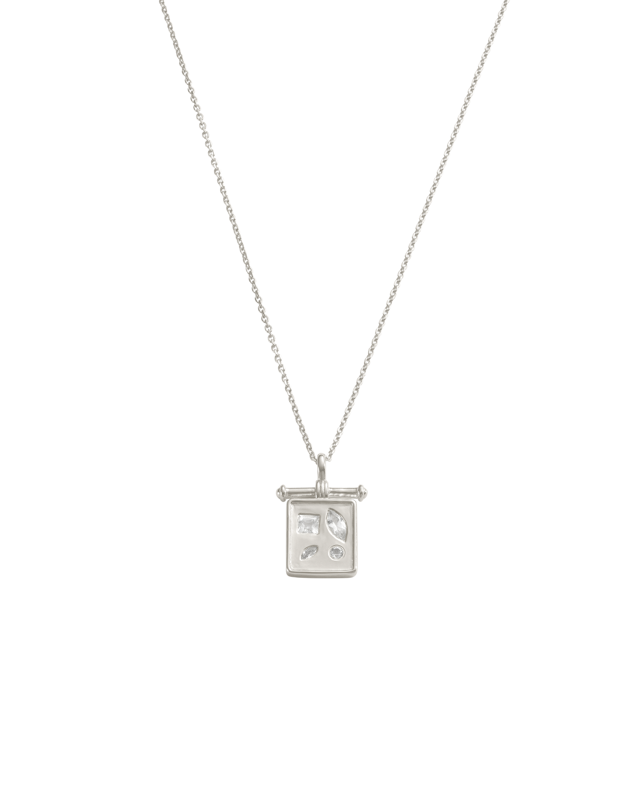 PLACE PENDANT NECKLACE (STERLING SILVER) IMAGE 1