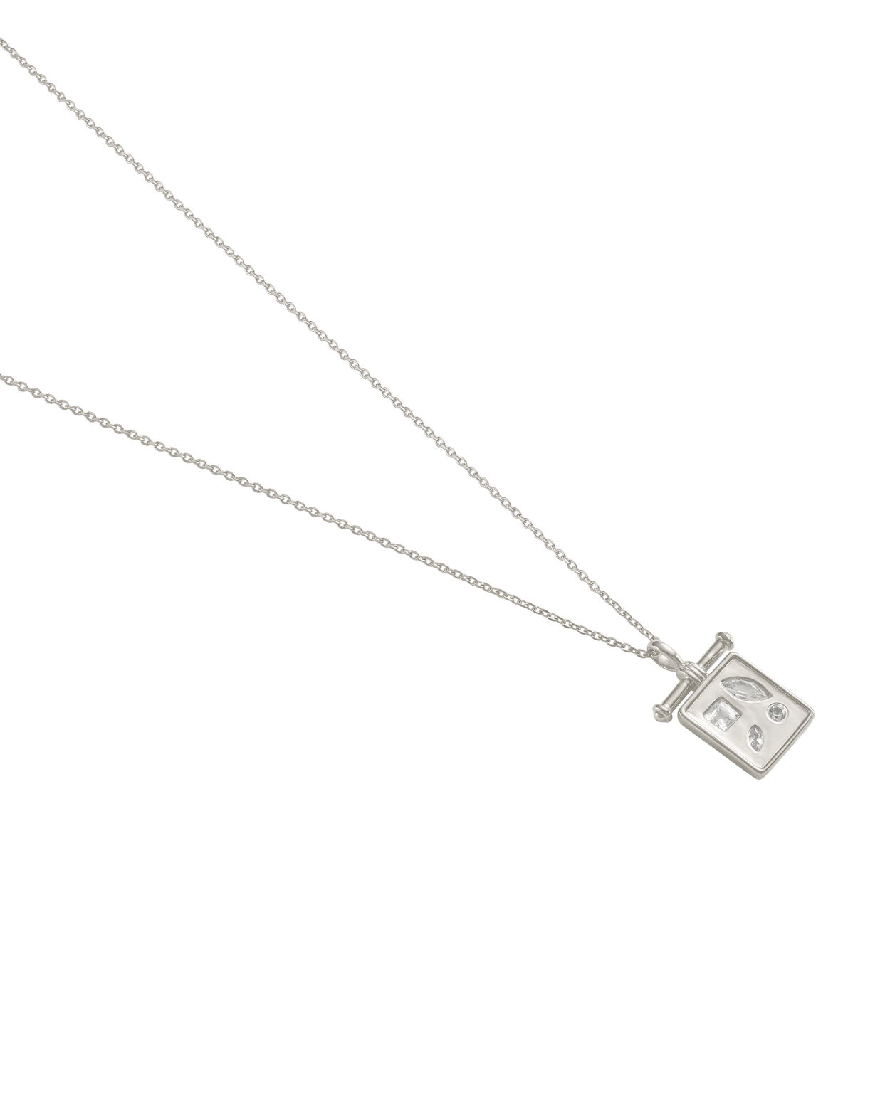 PLACE PENDANT NECKLACE (STERLING SILVER) IMAGE 4