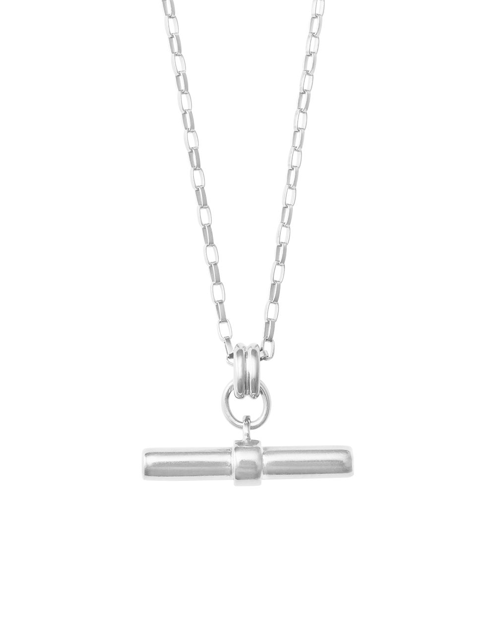 ROAM T-BAR NECKLACE (STERLING SILVER)
