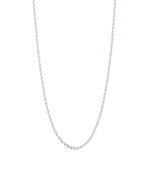 ROPE CHOKER 14-16" (STERLING SILVER) - IMAGE 1
