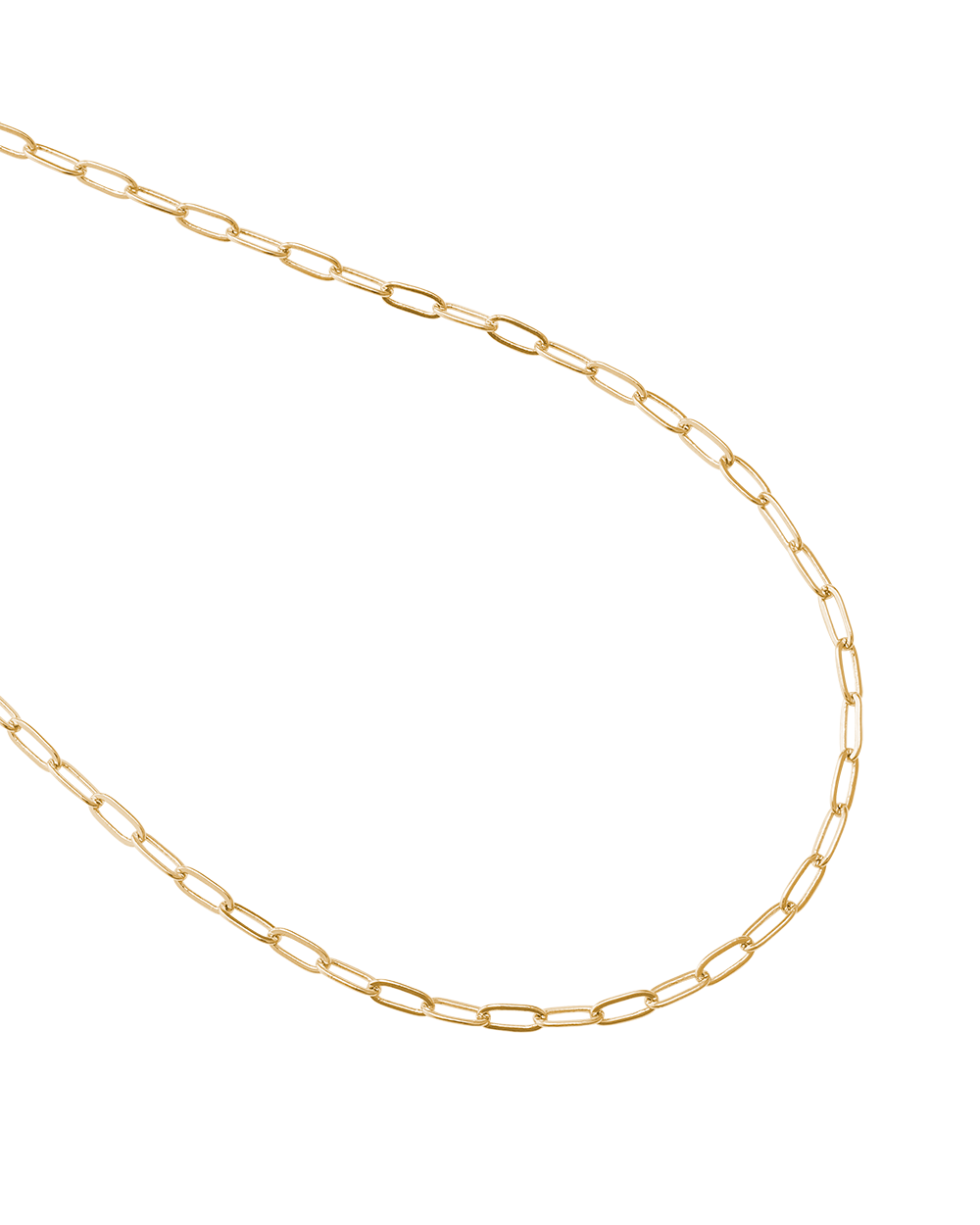 RUE CHAIN NECKLACE (18K GOLD PLATED)