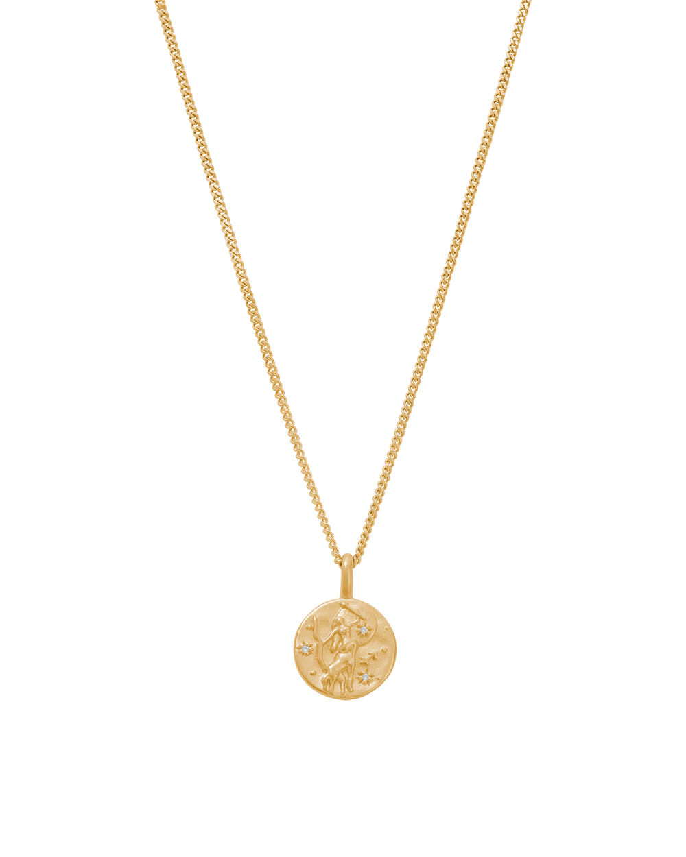 PETITE ZODIAC NECKLACE (18K GOLD VERMEIL)