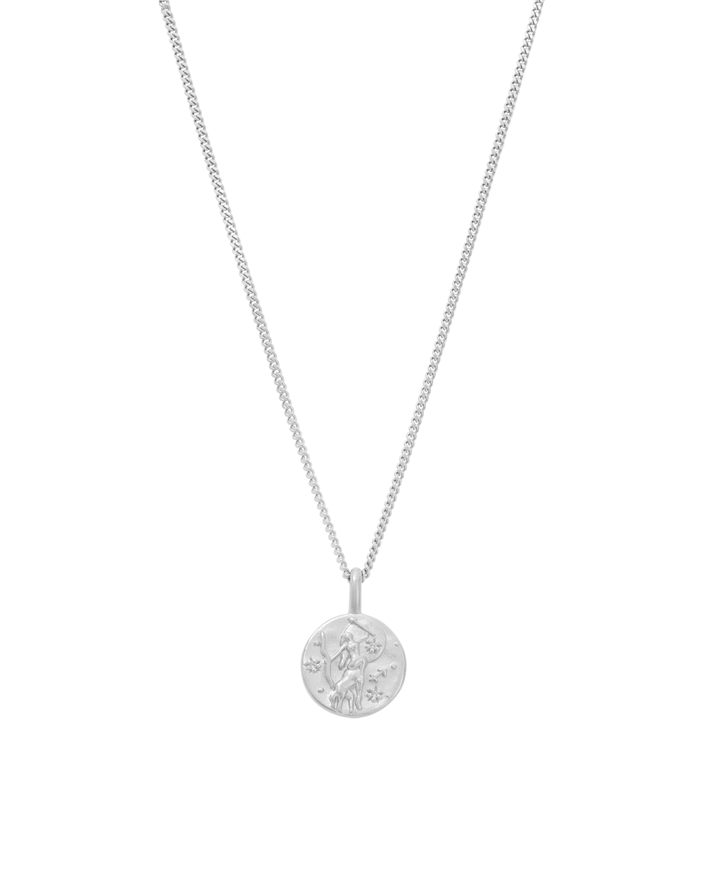 PETITE ZODIAC NECKLACE (STERLING SILVER)