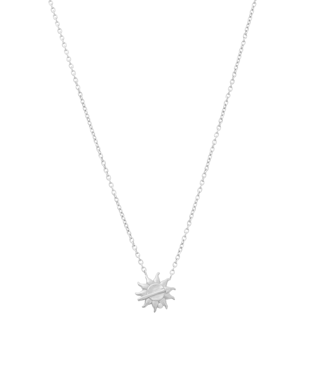 STAR SIGN NECKLACE (STERLING SILVER)