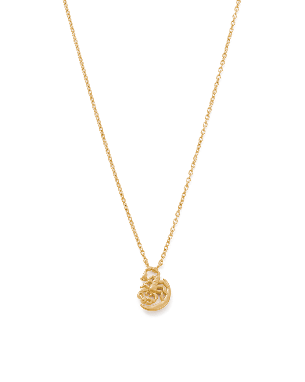 SCORPIO STAR SIGN NECKLACE (18K GOLD VERMEIL)