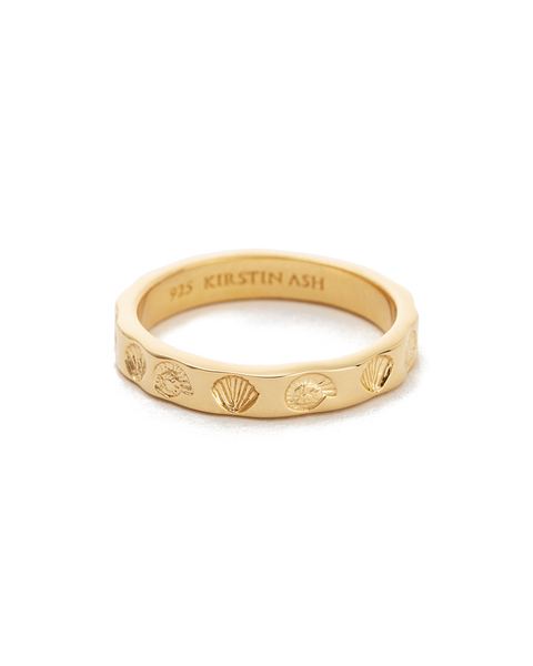 SEASIDE RING (18K GOLD VERMEIL) – KIRSTIN ASH (United States)